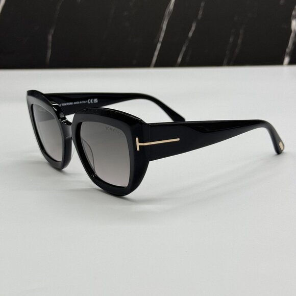 NEW TOM FORD SALTZMAN TF1192 01B SUNGLASSES BLACK WOMEN EYEWEAR FT1192 01B main image 5
